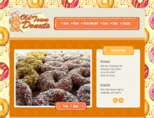 Tablet Screenshot of oldtowndonuts.com